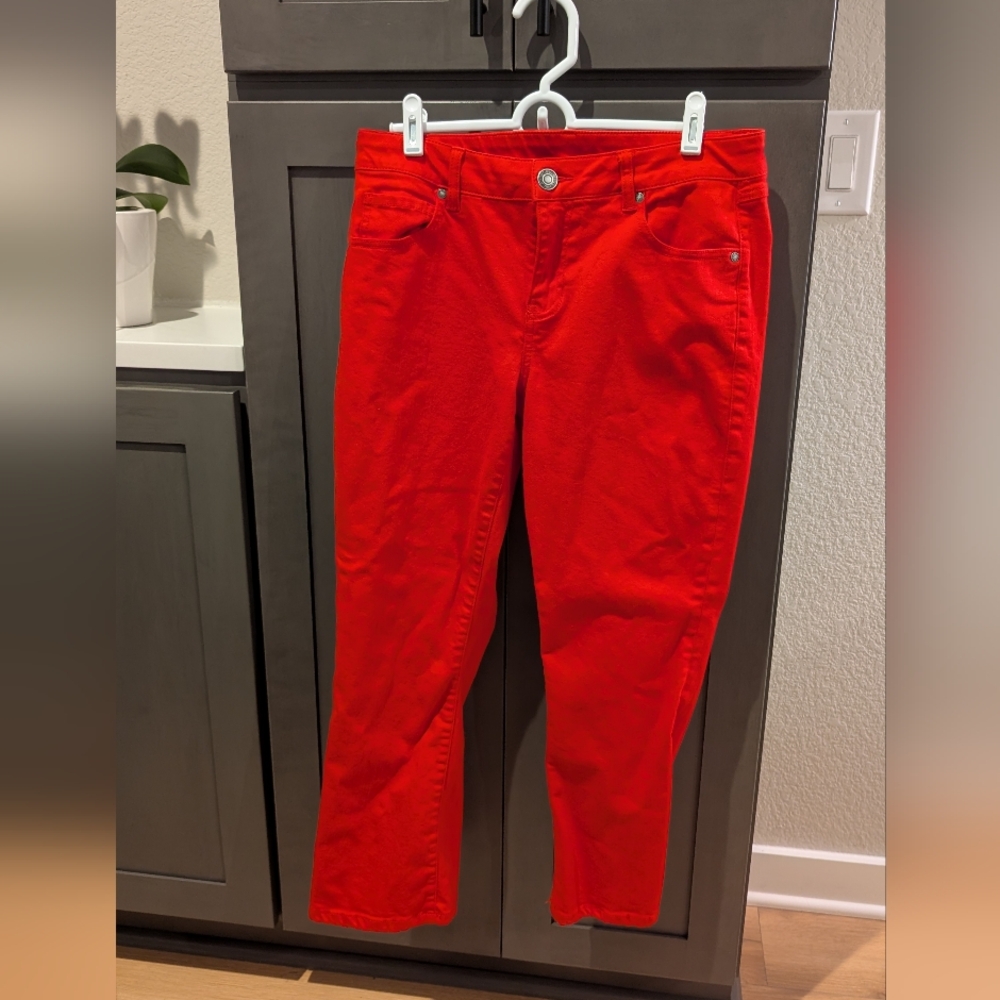 CAbi Kick Back Flare Pants - Size 8